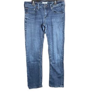 Roxy Women’s Blue Stretch Denim Low Rise Skinny Jeans Size 31